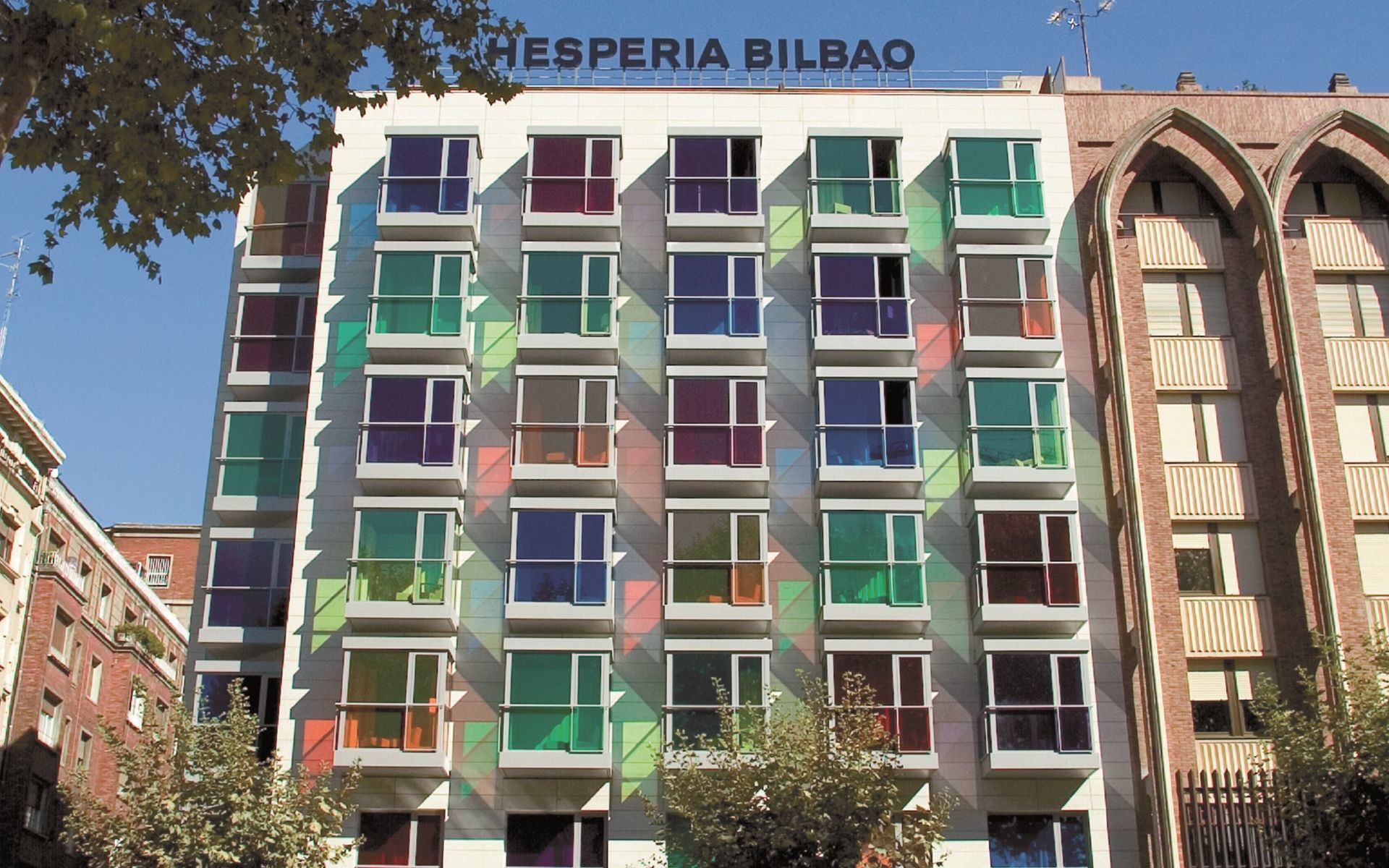 Hesperia Bilbao Hotel Bagian luar foto